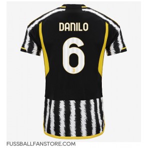 Juventus Danilo Luiz #6 Replik Heimtrikot 2023-24 Kurzarm